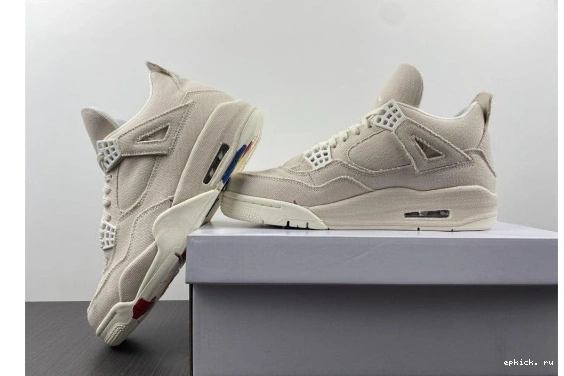 Cheap EP 4 DQ4909-100 Retro DQ4909-100 Blank Jordan (W) Canvas 0427